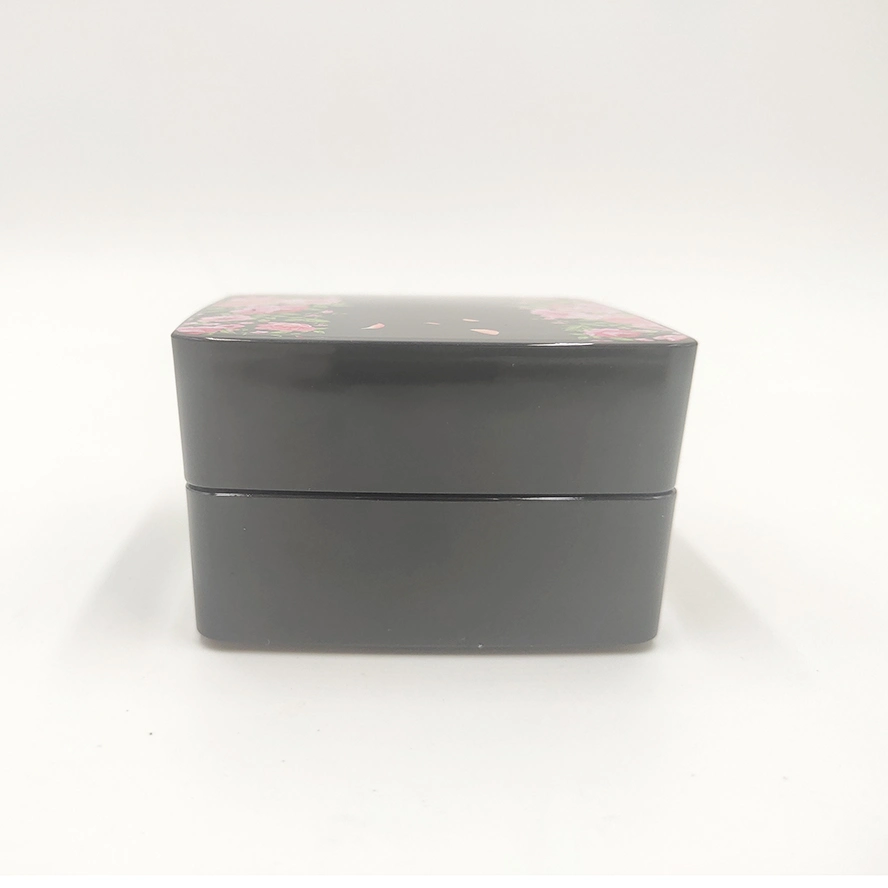 20g Luxurious Black Square Make-up Air Cushion Container Foundation Bb Cream Box