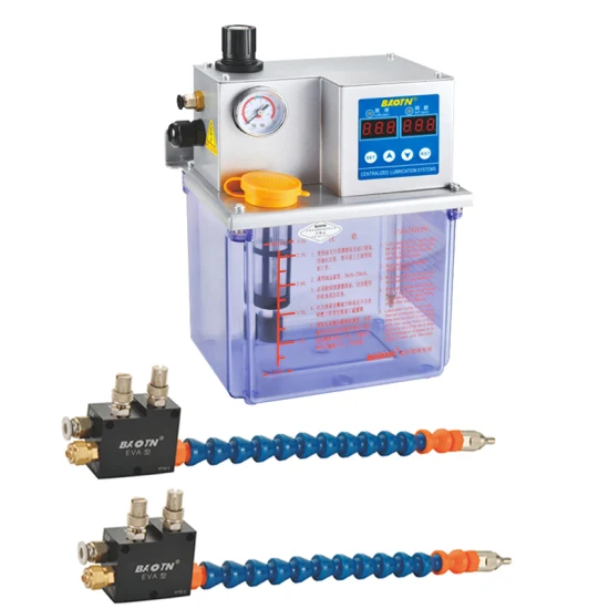 Sistema de bombas de refrigeración y lubricación Mircro Rocíe gas o aceite para lubricar y enfriar la máquina